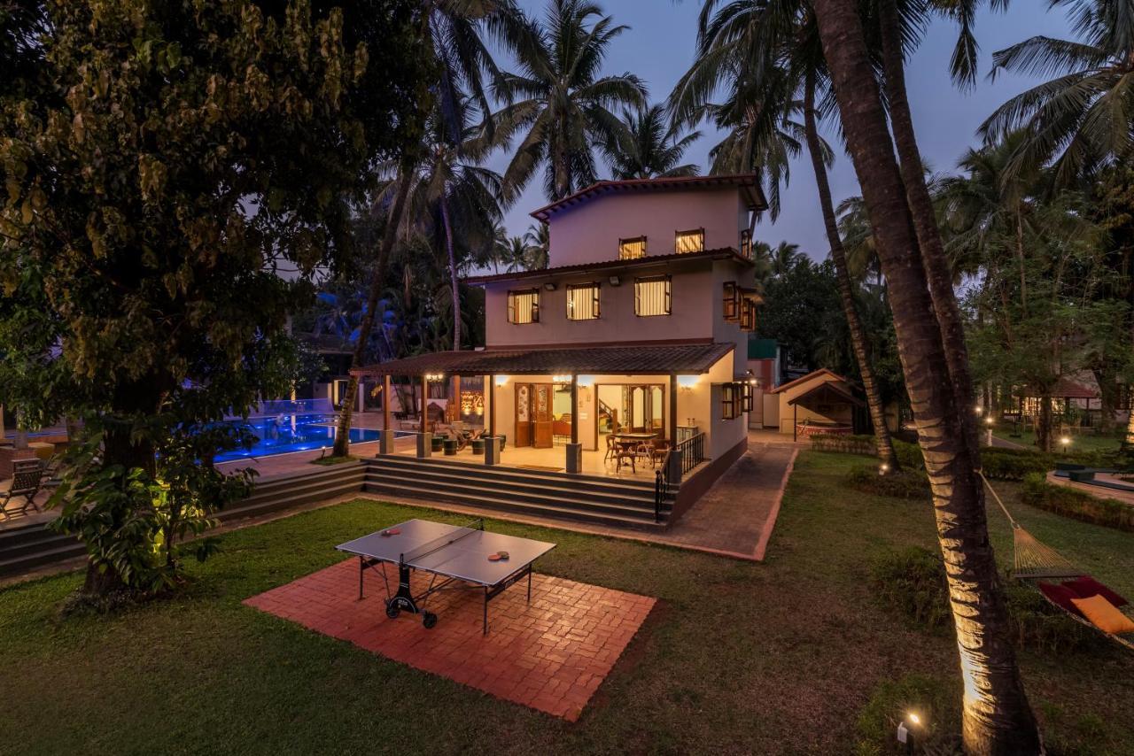 Saffronstays Casa Del Palms, Alibaug - Luxury Pool Villa With Chic Interiors, Alfresco Dining And Island Bar Alībāg Exterior foto