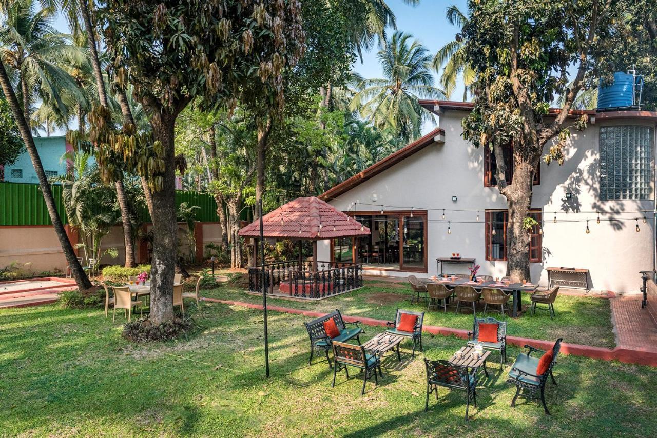 Saffronstays Casa Del Palms, Alibaug - Luxury Pool Villa With Chic Interiors, Alfresco Dining And Island Bar Alībāg Exterior foto