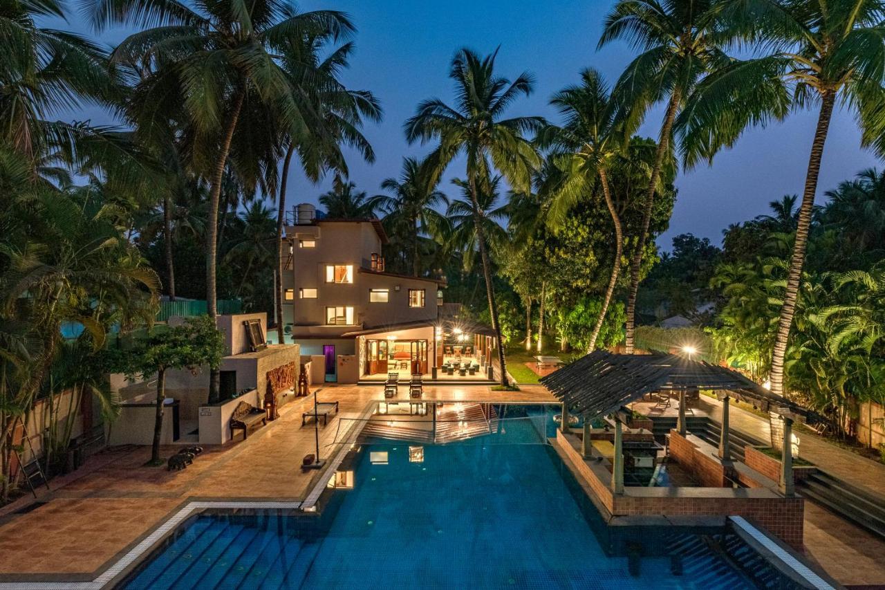 Saffronstays Casa Del Palms, Alibaug - Luxury Pool Villa With Chic Interiors, Alfresco Dining And Island Bar Alībāg Exterior foto