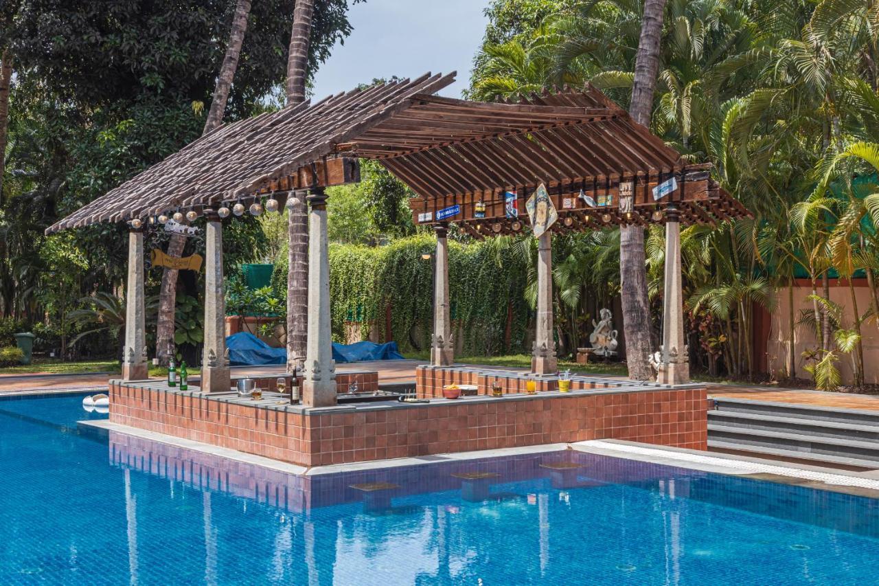 Saffronstays Casa Del Palms, Alibaug - Luxury Pool Villa With Chic Interiors, Alfresco Dining And Island Bar Alībāg Exterior foto