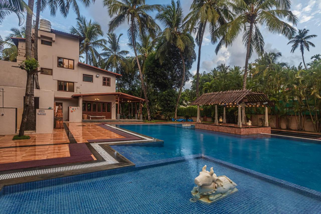 Saffronstays Casa Del Palms, Alibaug - Luxury Pool Villa With Chic Interiors, Alfresco Dining And Island Bar Alībāg Exterior foto